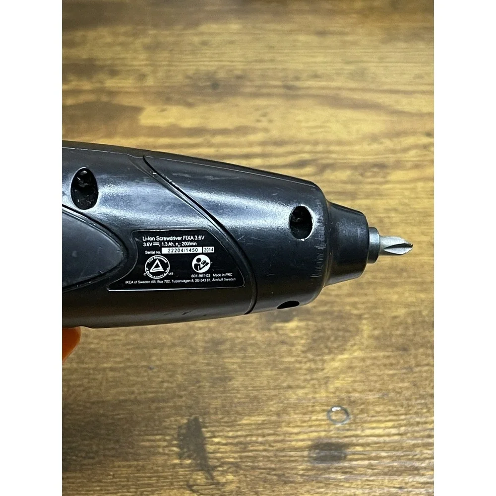 IKEA FIXA‎ 3.6V Genuine Screwdriver Li-ion Chargeable Battery. NO CHARGER. E.1